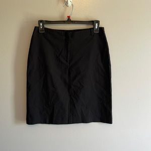 Black work skirt